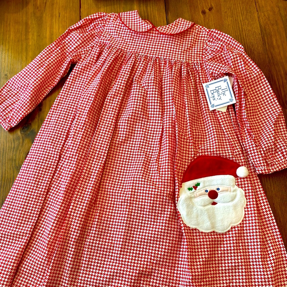 Baileys Boys smock Santa dress Size 6 *New with tags*